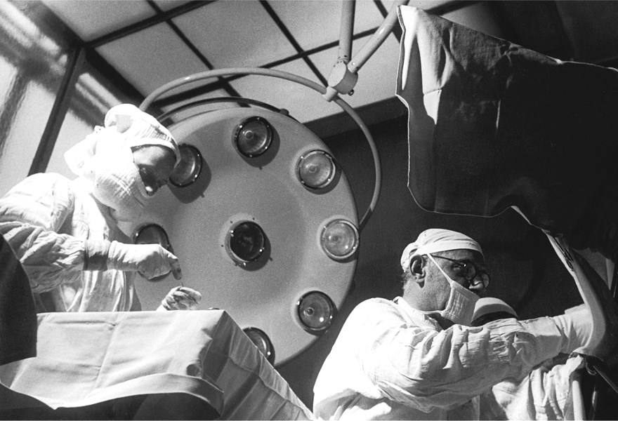 historical image operating room