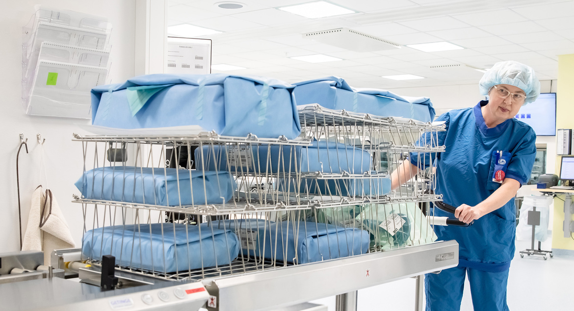 ww5 sterilizer loading process