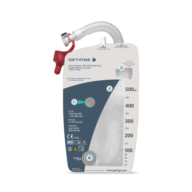 Mobile chest drain- Atrium express mini