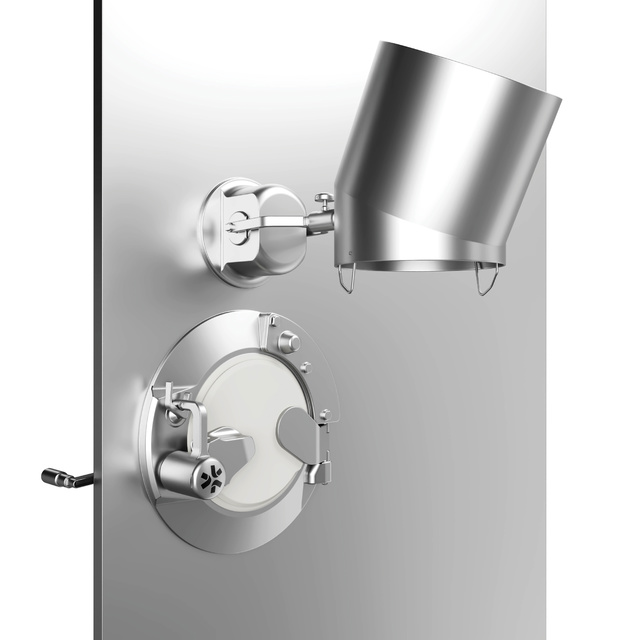 DPTE-FLEX with funnel