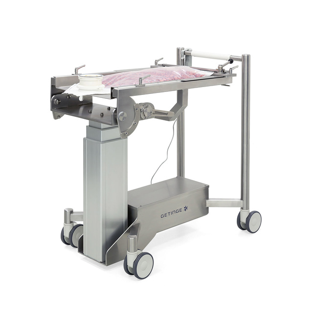 ww5 DPTE® Transfer Trolley with a 105 DPTE-BetaBag® Tyvek filled with components