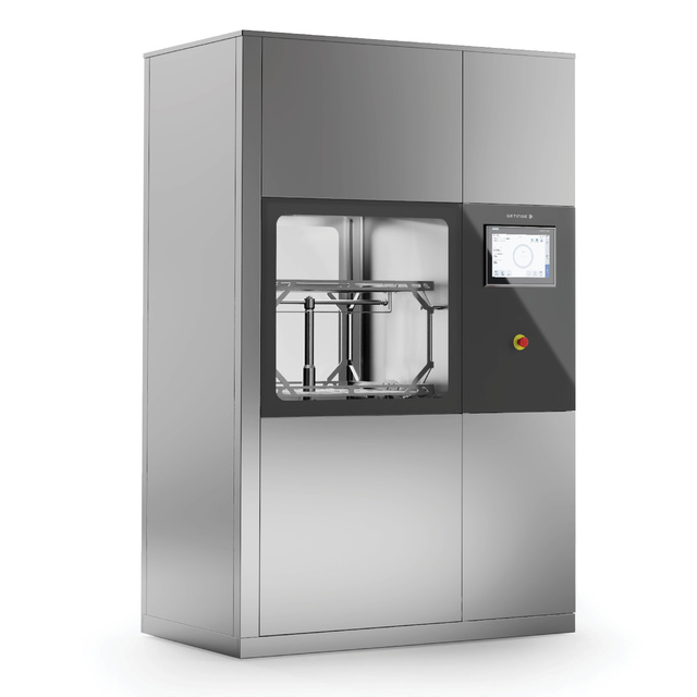 Lavadora cGMP GEW 888: vista lateral