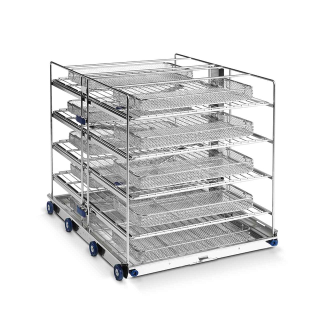 5 level instrument wash cart for ww5 66-series Washer-Disinfectors