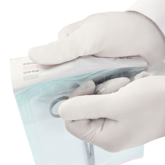 ww5 Pack Self-Seal Sterilization Pouches are intended for use at steam, ethylene oxide and formaldehyde sterilizers