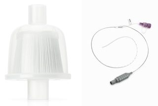 Servo Duo Guard filter, Edi catheter ENFit 6 Fr50 cm, ww5 ventilator consumables, mechanical ventilation,  Patient data at your fingertips