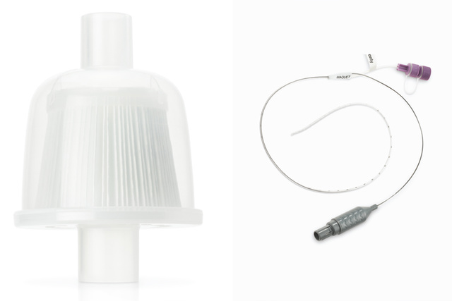 Servo Duo Guard filter, Edi catheter ENFit 6 Fr50 cm, ww5 ventilator consumables, mechanical ventilation,  Patient data at your fingertips
