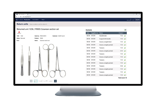 Easy user interface in T-DOC Go