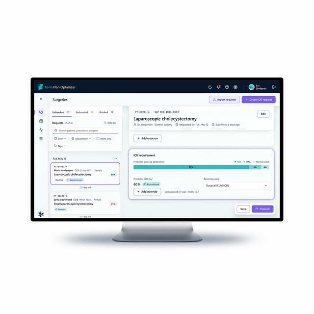 Torin Plan Optimizer AI-powered surgical planning tool