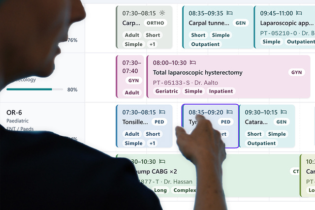 Torin Plan Optimizer surgical planning tool schedule overview