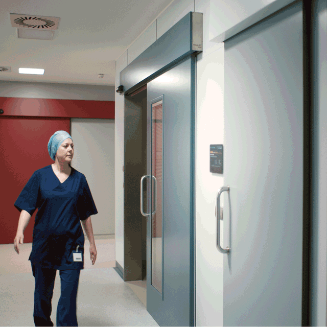 Torin SmartView digital door sign from ww5 displays the current OR status