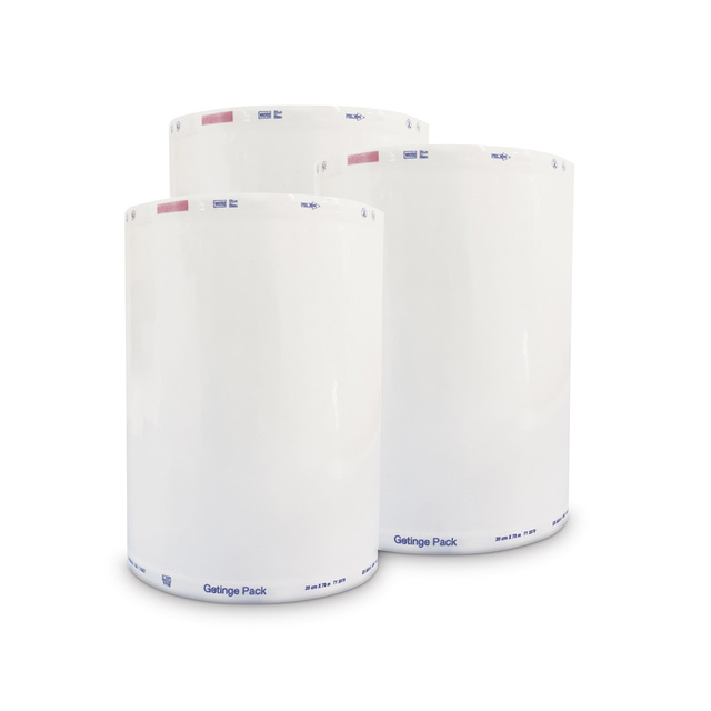 ww5 Pack VHP Rolls can be cut in required length and sealed with a sealing device to create ready to fill pouches
