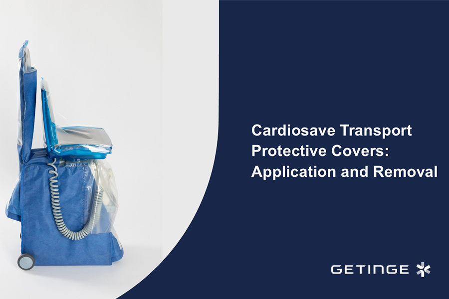 Cardiosave Transport Protective Covers: application & removal video