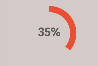 35％