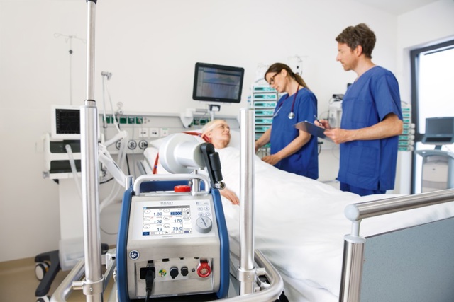 ECMO support in intensive care, Cardiohelp, ww5