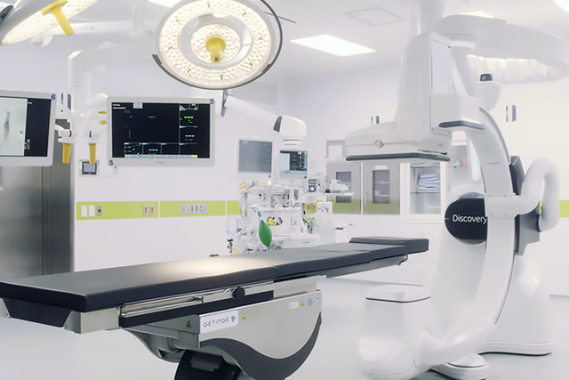 Operating room in Tzu Chi Hospital, Hualien, Taiwan