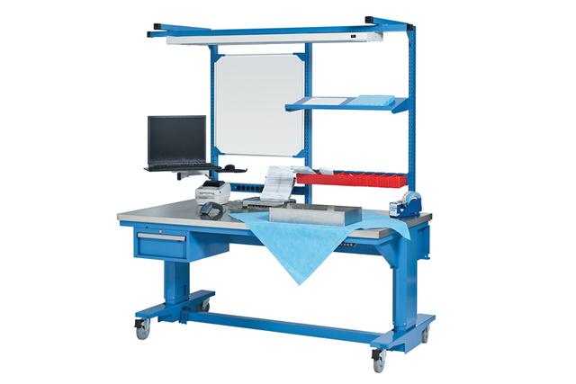 ww5 Height Adjustable Prep and Pack Tables
