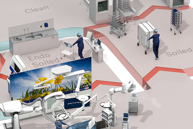 Sterile reprocessing - pre-cleaning zone